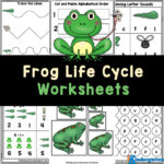 🐸 FREE Printable Frog Life Cycle Worksheets