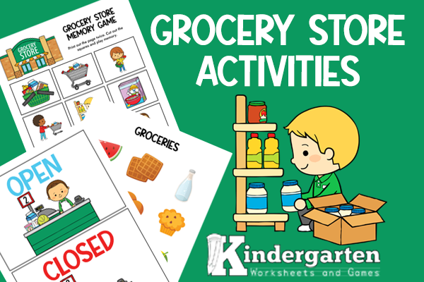 FREE Printable Grocery Store Scavenger Hunt for Kids