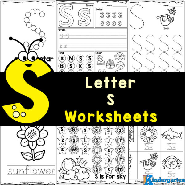 Alphabet Letters S