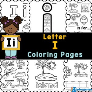 Get your free printable letter i coloring sheet pack to help young learners develop fine motor and literacy skills while having fun!