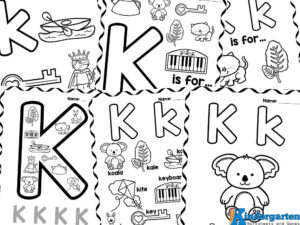 FREE Printable Letter K Coloring Pages