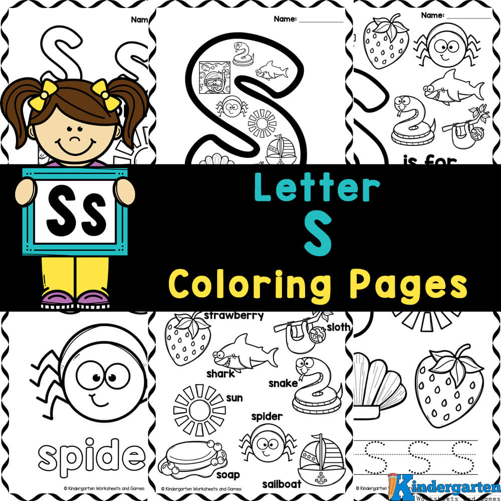 Letter S Coloring Pages - Letter S Coloring Pages 