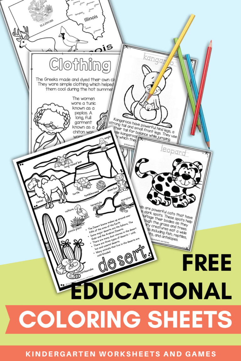 3000+ Free Coloring Sheets Arranged by Type + Why Color Sheets are ...