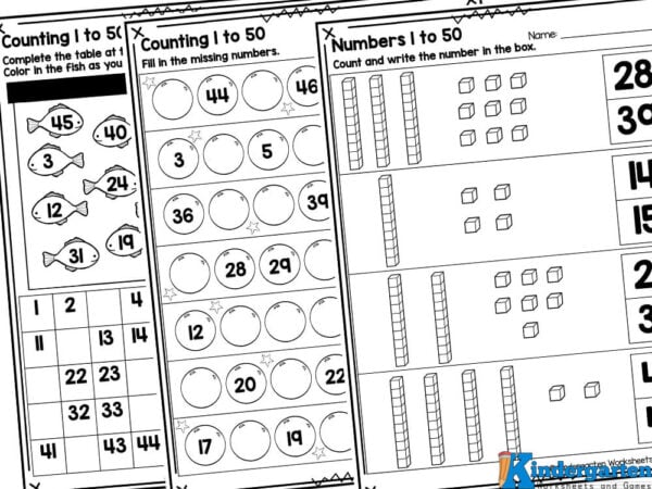 counting-missing-numbers-1-to-50-worksheets for Free Printable Blank Number Chart 1 50 Counting & Missing Numbers 1 to 50 Worksheets for Free Printable Blank Number Chart 1 50