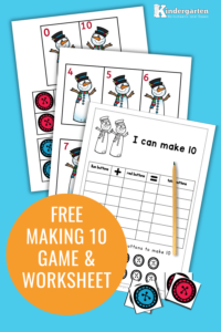 Help kids master making 10 with this free, fun math game! Perfect for math centers or extra practice. Download the printable today!