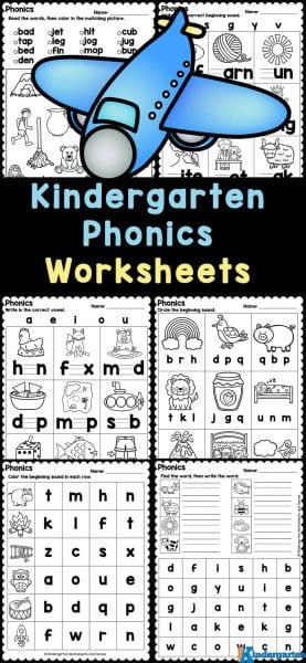 Looking for some handy Kindergarten phonics worksheets? You will love these free beginner phonics worksheets for kindergarten to practice beginning letter sounds worksheets, middle sound - vowel worksheets, reading simple cvc words picture matching, and more. This pack includes 12 pages filled with cute clipart, engaging designs, and phonics exercises for kindergarten, including the answer key. Simply download the phonics pages for kindergarten and you are ready to go! Looking for some handy Kindergarten phonics worksheets? You will love these free beginner phonics worksheets for kindergarten to practice beginning letter sounds worksheets, middle sound - vowel worksheets, reading simple cvc words picture matching, and more. This pack includes 12 pages filled with cute clipart, engaging designs, and phonics exercises for kindergarten, including the answer key. Simply download the phonics pages for kindergarten and you are ready to go!