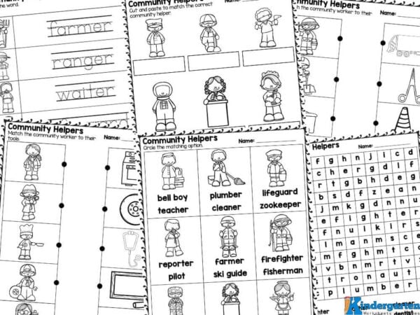 Discover our exciting 14-page Community Helpers activity pack designed to engage kids while teaching them about essential jobs in our cities! This fantastic resource not only introduces children to various community roles but also helps them develop early writing skills. Inside, you'll find a variety of printable worksheets, including:
Tracing community worker jobs and coloring the corresponding pictures
Identifying images and circling the matching words
Cutting and pasting to match names with community workers
Associating community workers with their vehicles
Matching community helpers with their tools
Enjoying word search puzzles featuring community workers