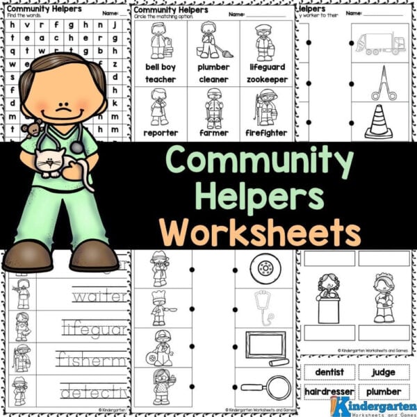 Explore our free Community Helpers Worksheets designed for young learners to discover the vital roles people play in their communities while encouraging creativity and critical thinking, perfect for at-home or classroom use!