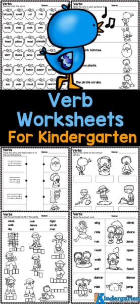 Looking for a fun way to help your kindergartener understand action words? Check out our free printable verb worksheets for Kindergarten just for them! These engaging activities will make learning about verbs exciting and interactive. Download the action word worksheets for kindergarten now and watch your little one thrive in their reading and writing skills!
