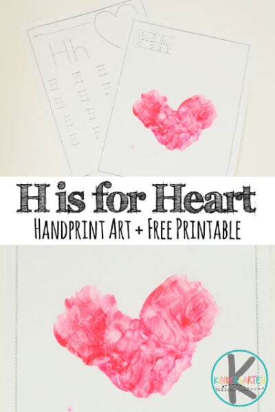 h is for heart craft